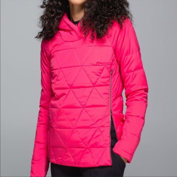Lululemon Pink Puffer Jacket Fluffed Up 